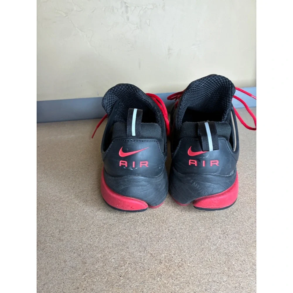 Nike Air Presto Mens Running Shoes Black Red 846438-998 Size 8